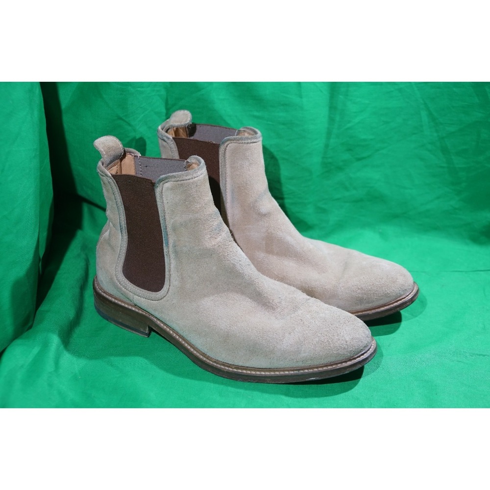 Tiger of Sweden Ankle Boots White Cream Suede EU 40 /‎ Womens US 7.5